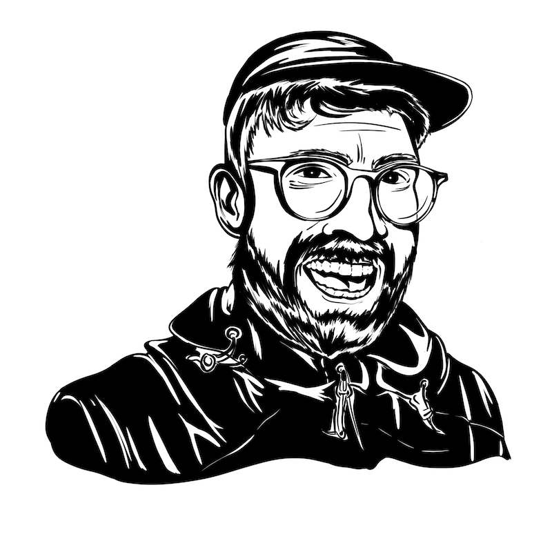 Youtube content creator concept art