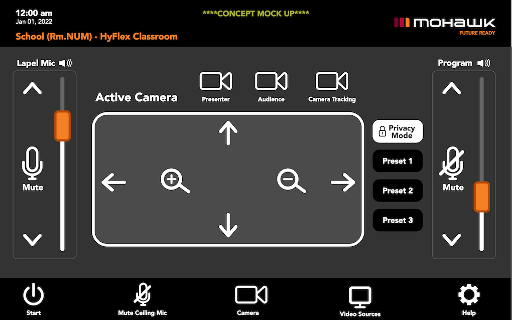 Mohawk College Hyflex User Interface Upgrade