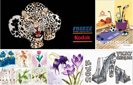 Illustration Portfolio showcasing digital artwork and creative illustrations